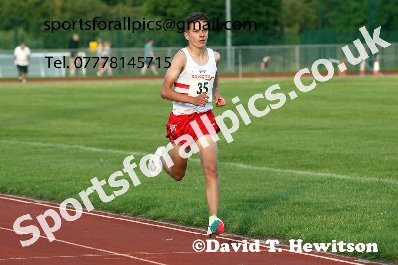 BMC 1500 metres, BMC, Chester le Street, July 19th. Photo: David T. Hewitson/Sports for All Pics